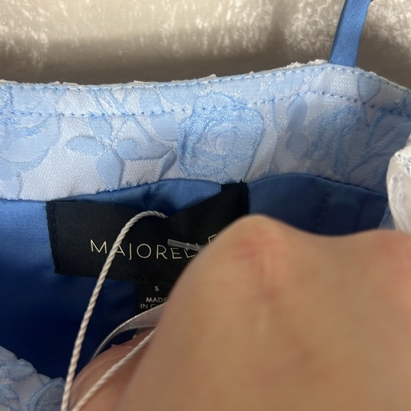 MAJORELLE Jalan Mini Dress in Baby Blue - Picture 5 of 6